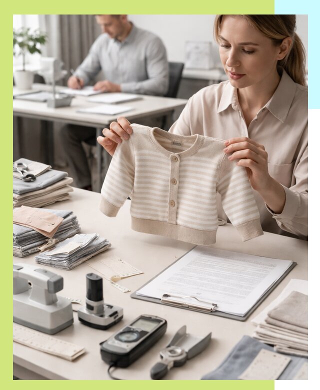 Сертификация детской одежды и текстильных изделий в Устях-Куте