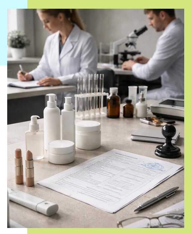 Сертификация косметики в Устях-Куте от 20594 р. - Алешин-Утк