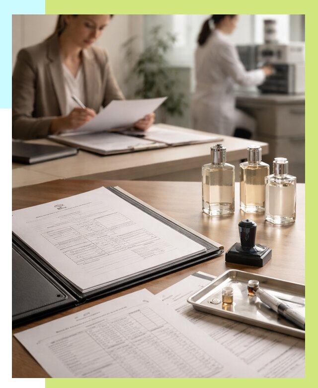 Сертификация парфюмерии в Устях-Куте от 15446 р. | Алешин-Утк