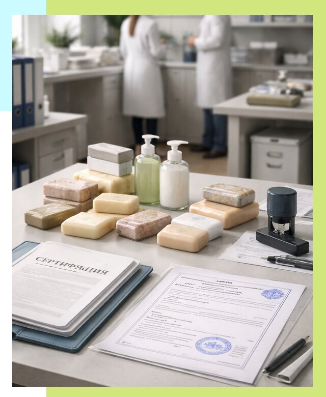 Сертификация мыла и сертификат на мыло в Устях-Куте от 12356 | Алешин-Утк