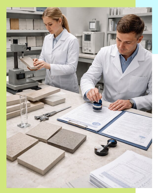 Сертификация плитки и керамики в Устях-Куте с документами