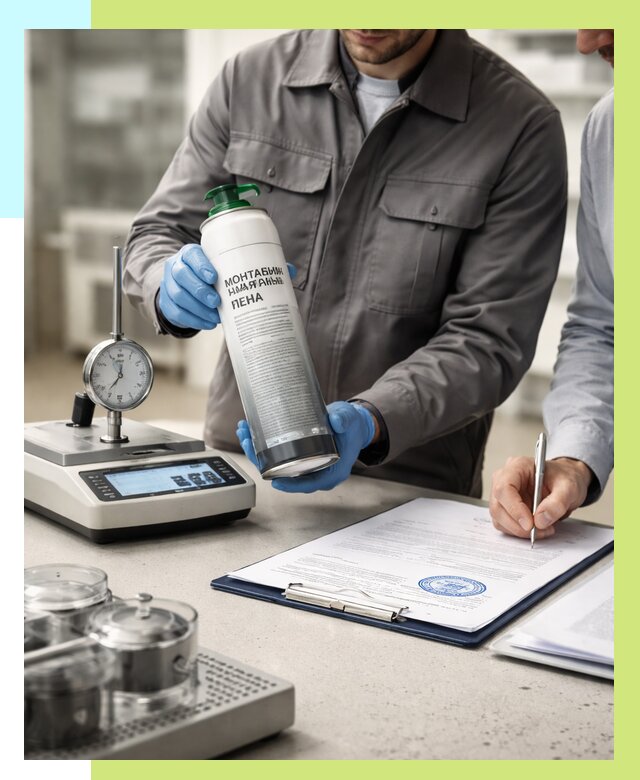 Сертификация монтажной пены в Устях-Куте от 15446 р. | Алешин-Утк