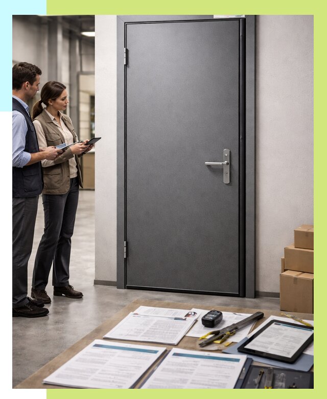 Сертификация противопожарных дверей в Устях-Куте от 9267 р. | Алешин-Утк