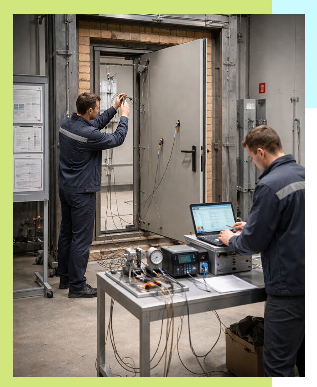 Сертификация противопожарных дверей в Устях-Куте по ГОСТ и ТР