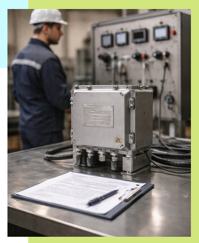 Сертификация взрывозащищенного оборудования в Устях-Куте от 36040 р. | Алешин-Утк