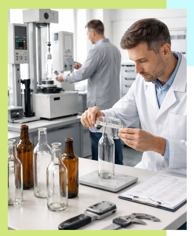 Сертификация стеклянных бутылок и сопутствующей упаковки в Устях-Куте