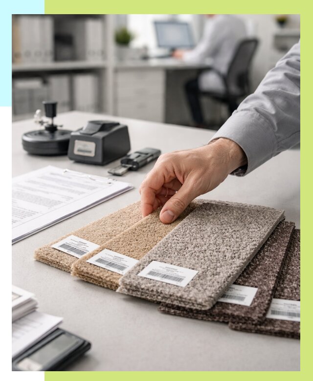 Сертификация ковролина в Устях-Куте от 15446 р., Алешин-Утк