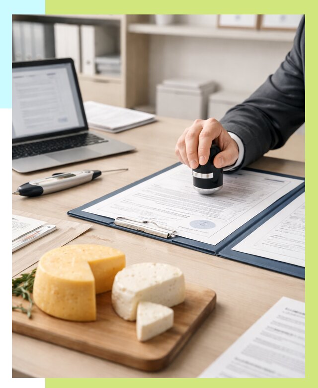 Сертификация сыров в Устях-Куте от 15446 р | Сертификат на сыр Алешин-Утк