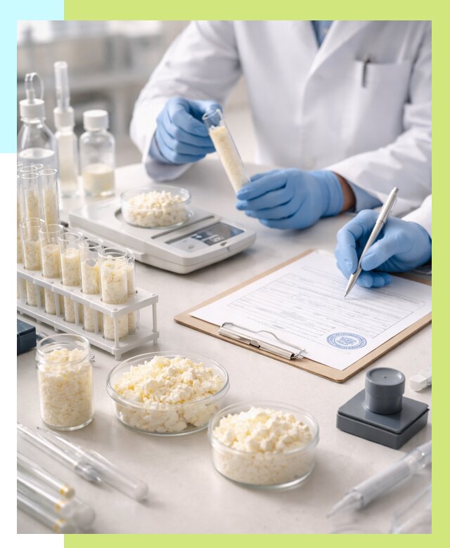 Сертификация творога в Устях-Куте от 12356 р. под ключ | Алешин-Утк