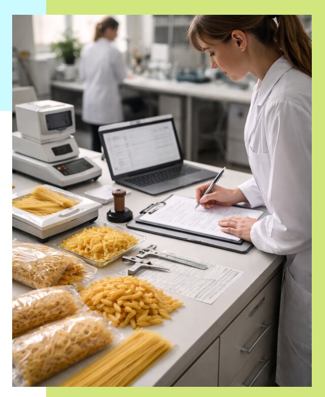 Сертификация макаронных изделий в Устях-Куте от 15446 р. | Алешин-Утк