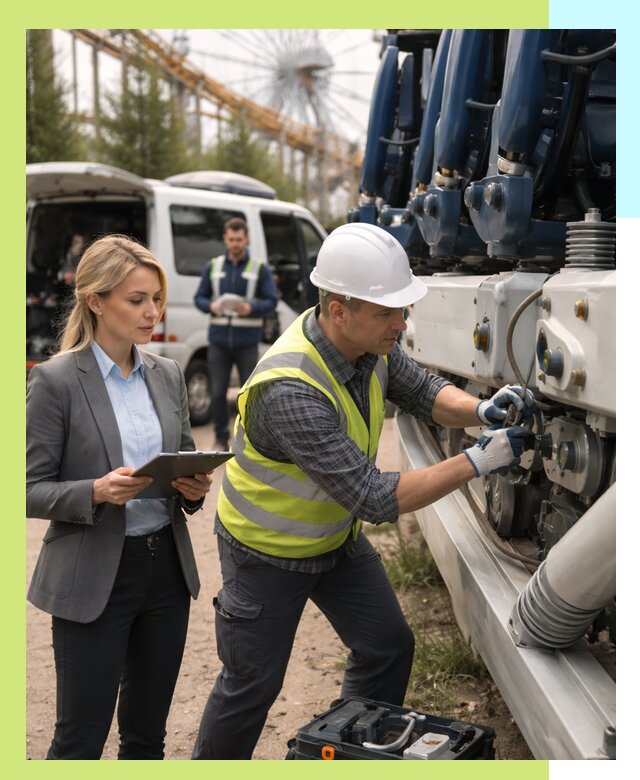 Сертификация аттракционов и проверка безопасности в Устях-Куте