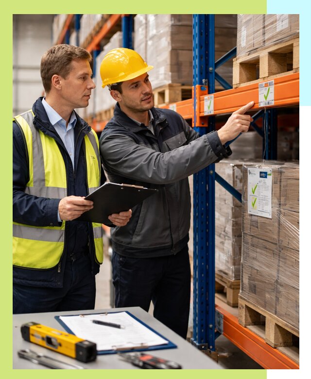 Сертификация стеллажей и складского оборудования в Устях-Куте