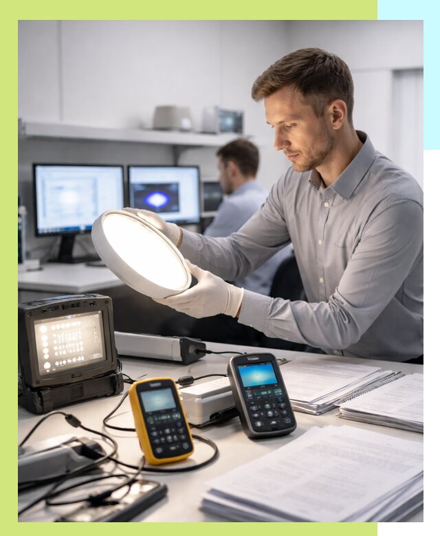 Сертификация светильников в Устях-Куте: испытания и оформление