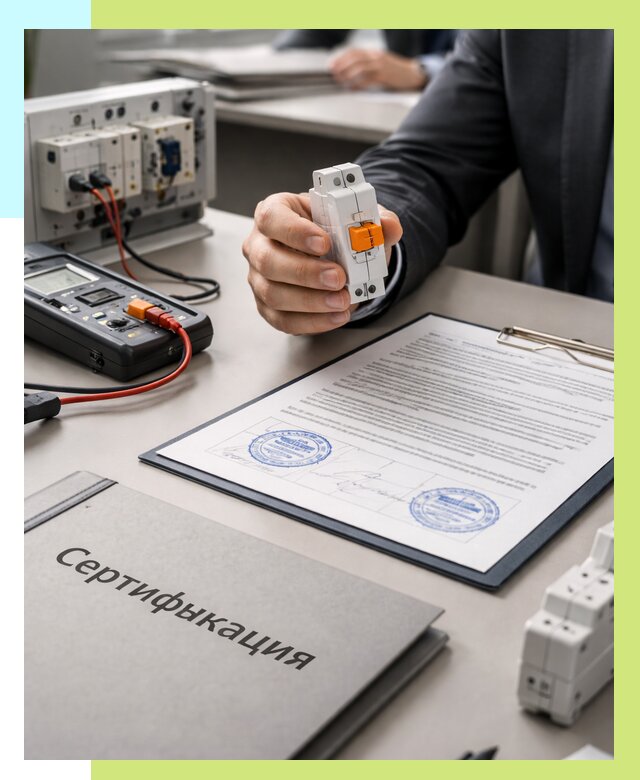 Сертификация выключателей под ключ в Устях-Куте от 15446 р. | Алешин-Утк