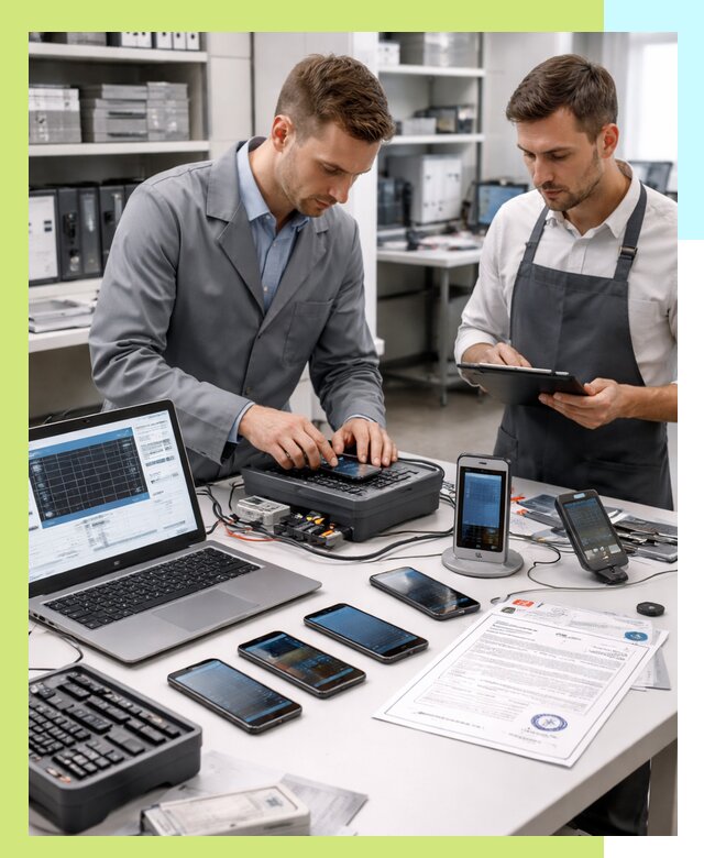 Сертификация мобильных телефонов и смартфонов в Устях-Куте под ключ