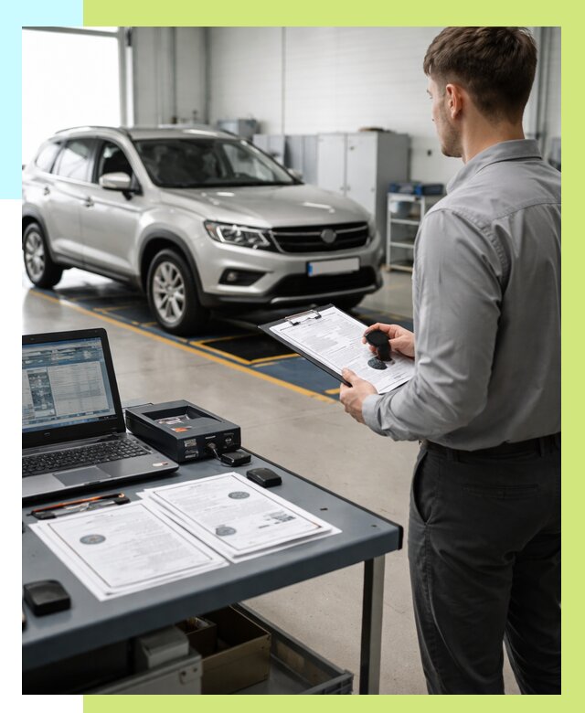 Сертификация транспортных средств в Устях-Куте от 12356 р. | Алешин-Утк