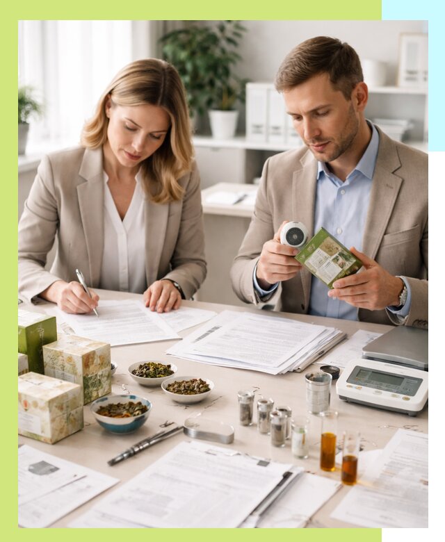 Разработка ТУ на чай и маркировку продукции в Устях-Куте