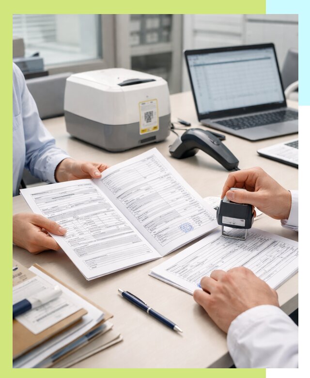 Оформление паспорта на товар и сопроводительных документов в Устях-Куте