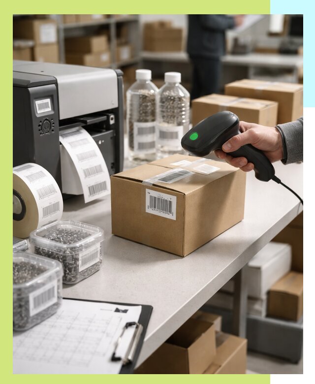 Штрихкодирование продукции и маркировка для продажи в Устях-Куте