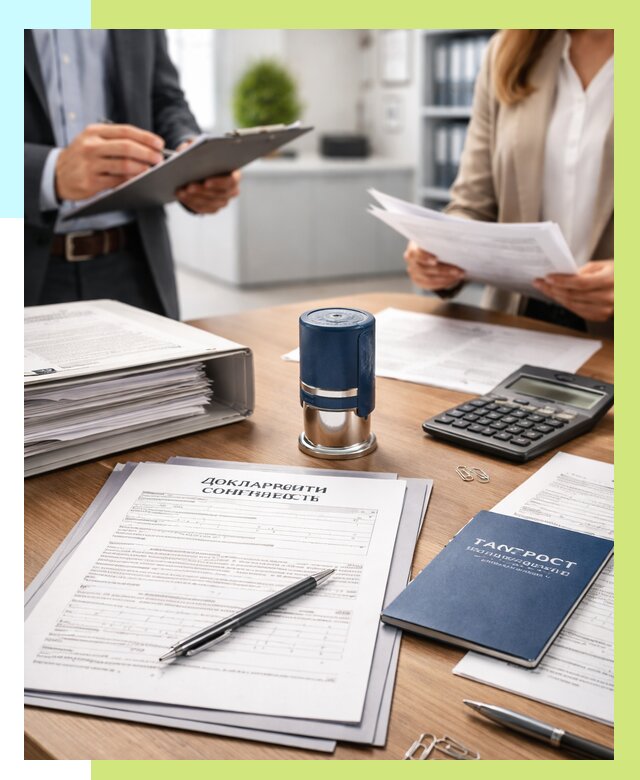 Декларация соответствия ТР ТС в Устях-Куте от 8238 р., Алешин-Утк