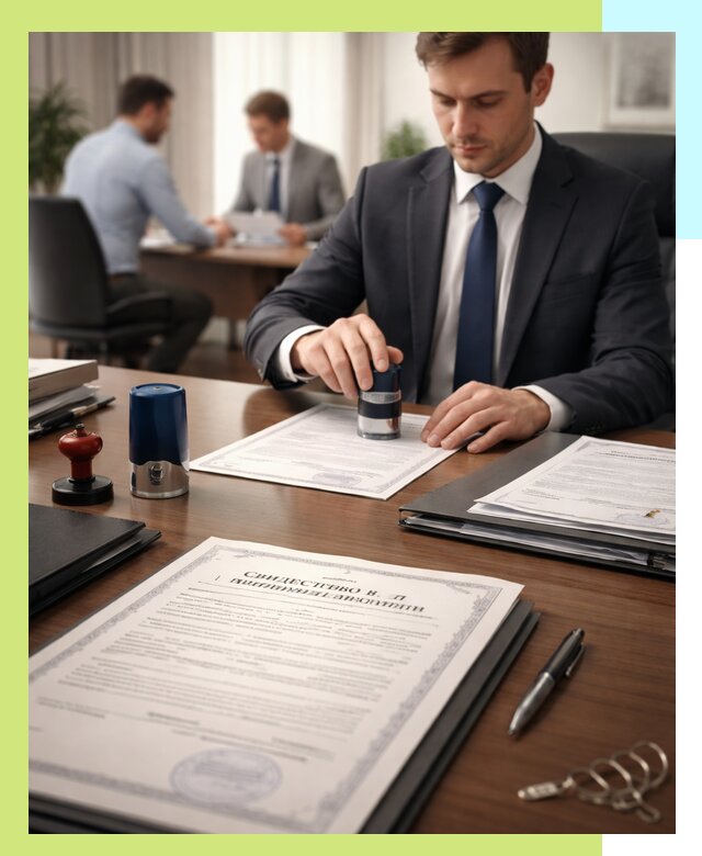 Оформление свидетельства о государственной регистрации в Устях-Куте