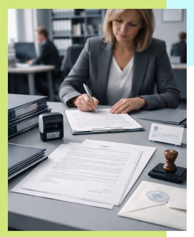 Оформление отказного письма для продукции и оборудования в Устях-Куте