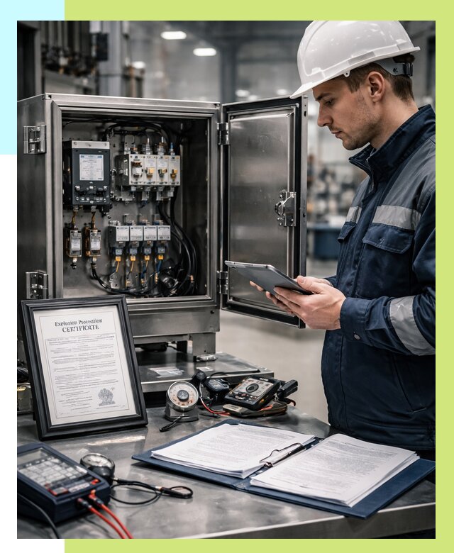 Сертификат взрывозащиты в Устях-Куте от 46337 р. | Алешин-Утк