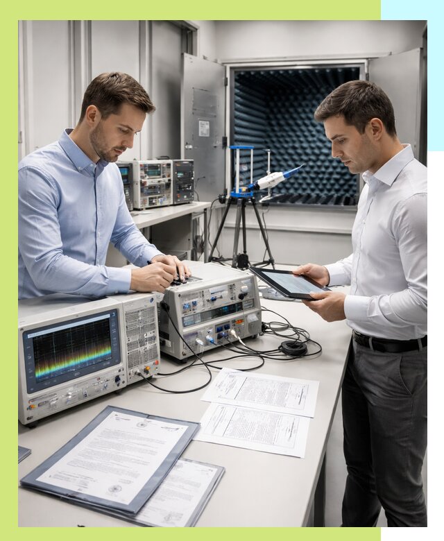 Оформление и выдача сертификата ЭМС для продукции в Устях-Куте