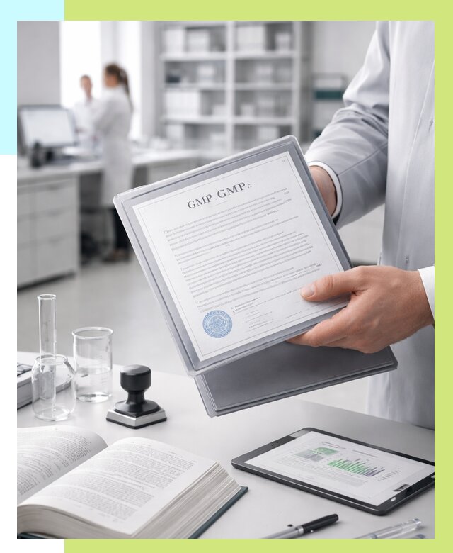 Сертификат GMP в Устях-Куте под ключ от 87525 р. | Алешин-Утк