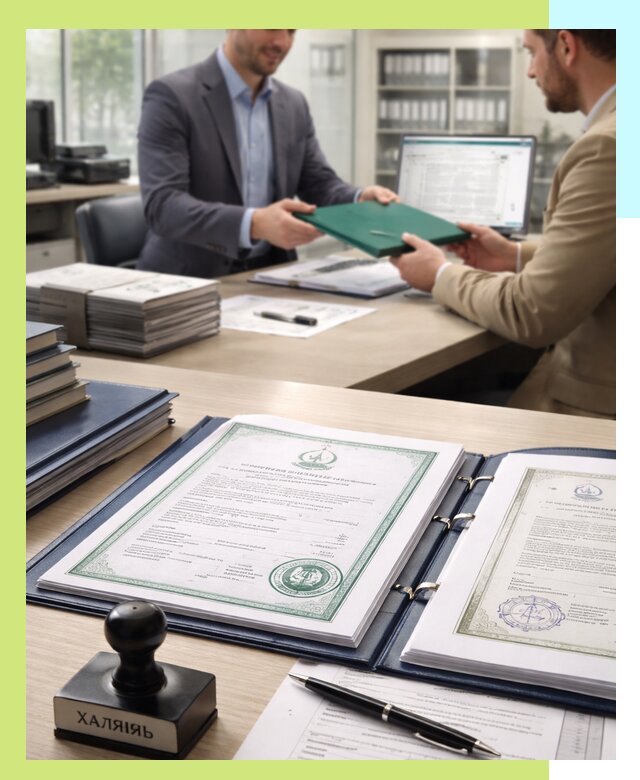 Выдача Халяль сертификата для продукции и услуг в Устях-Куте