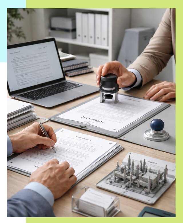 Сертификат ISO 29001 в Устях-Куте под ключ от 77228 р. | Алешин-Утк