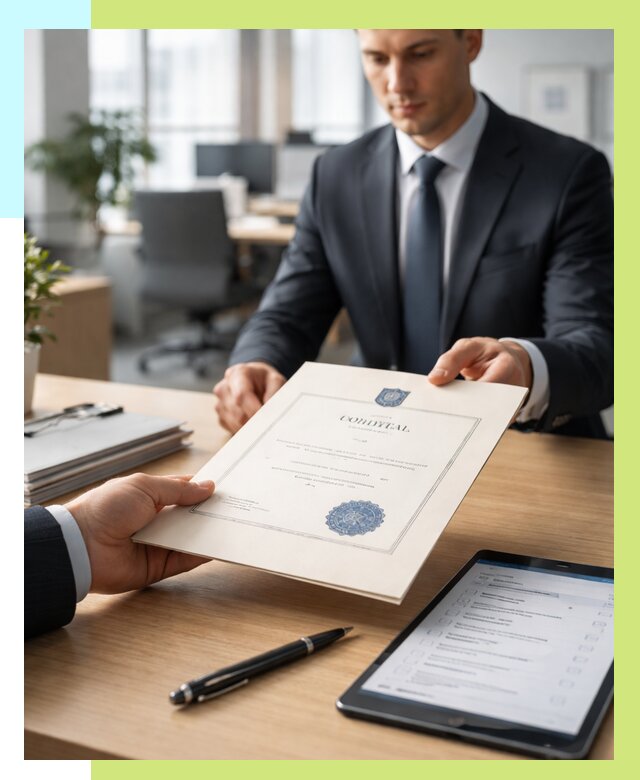 Сертификат ISO 30301 в Устях-Куте от 36040 р. | Алешин-Утк - под ключ