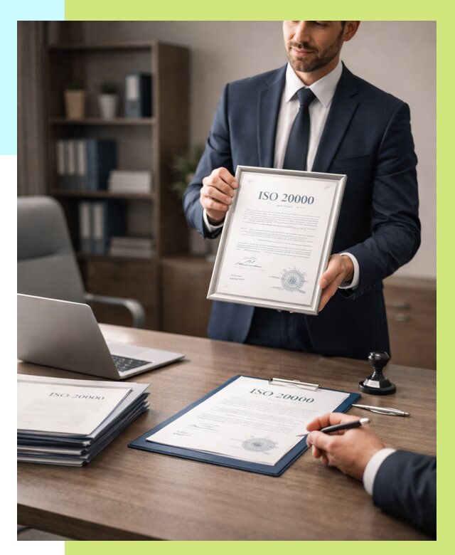 Сертификат ISO 20000 в Устях-Куте под ключ от 123564 р., Алешин-Утк